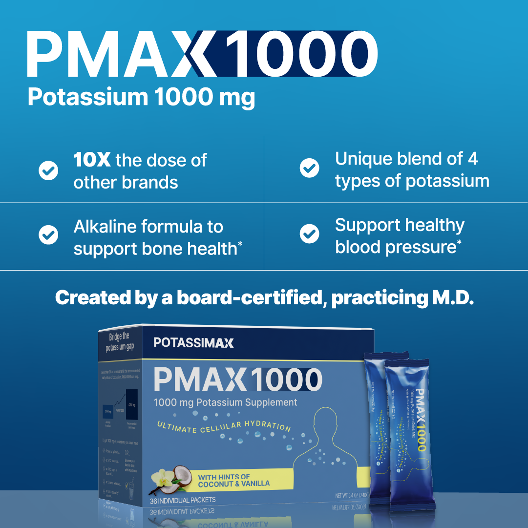 PMAX1000 Potassium Supplement