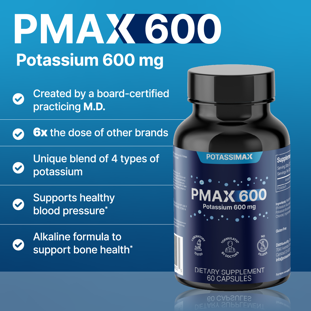 PMAX600 Potassium Supplement
