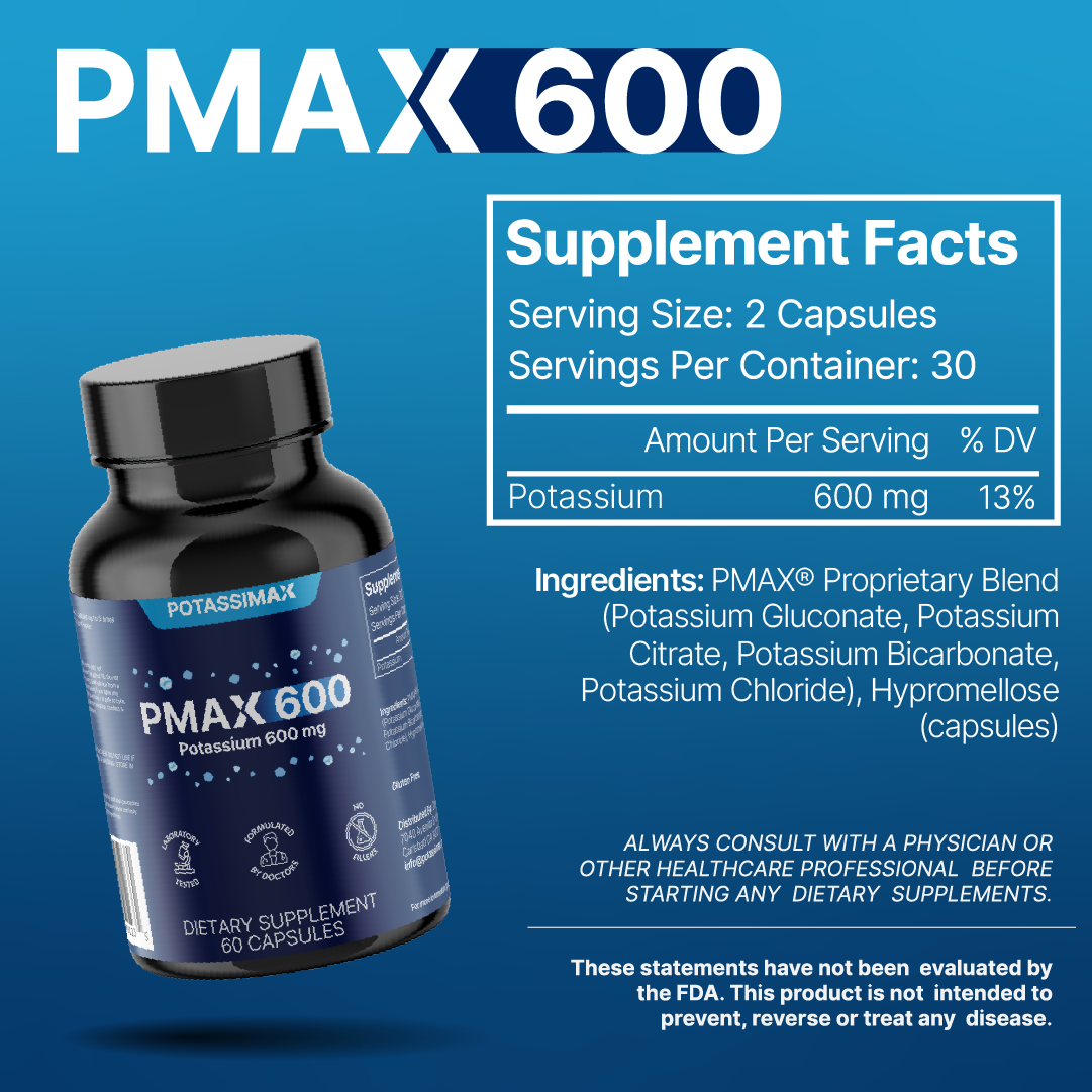 PMAX600 Potassium Supplement