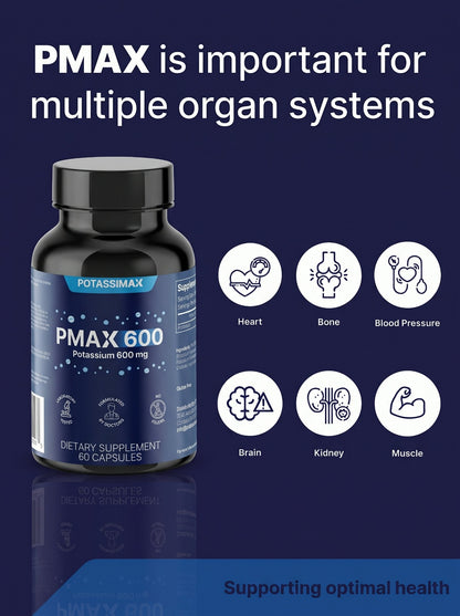 PMAX600 - 600 mg Potassium Supplement