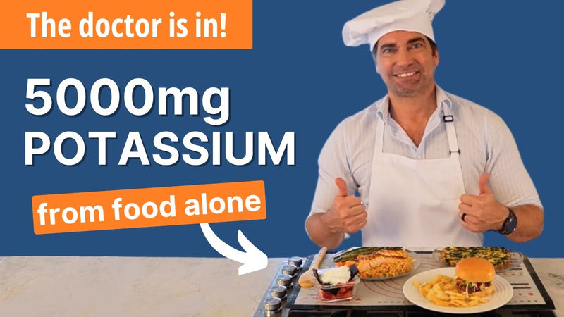 Video thumbnail: 5000 mg of potassium from food alone