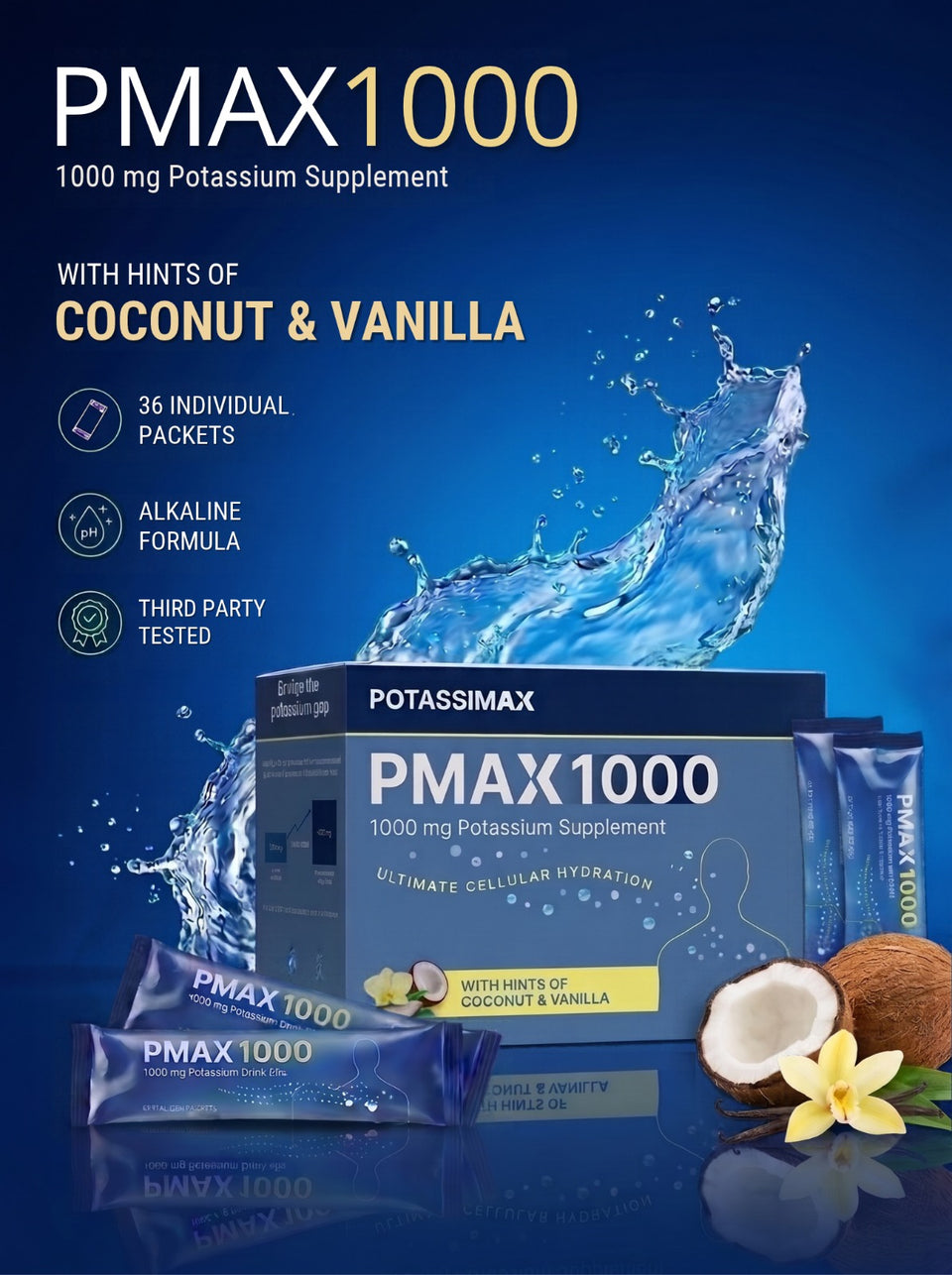 PMAX1000 Potassium Supplement